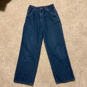 New York & Company Dark Blue Relaxed carpenter Jeans size 4